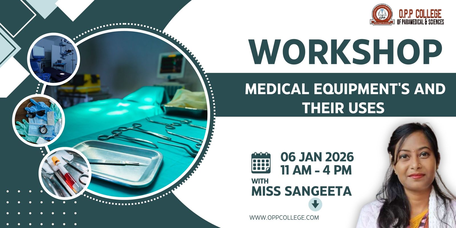 Medical Equipment workshop by Sangeeta